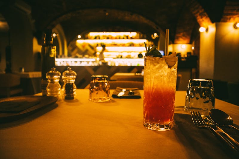 Chuys bar and lounge area with cozy atmosphere